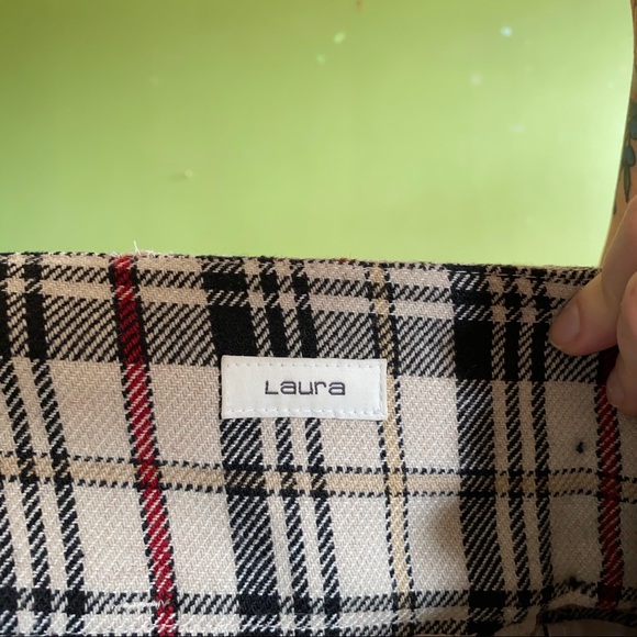 Plaid pencil skirt - Picture 6 of 7